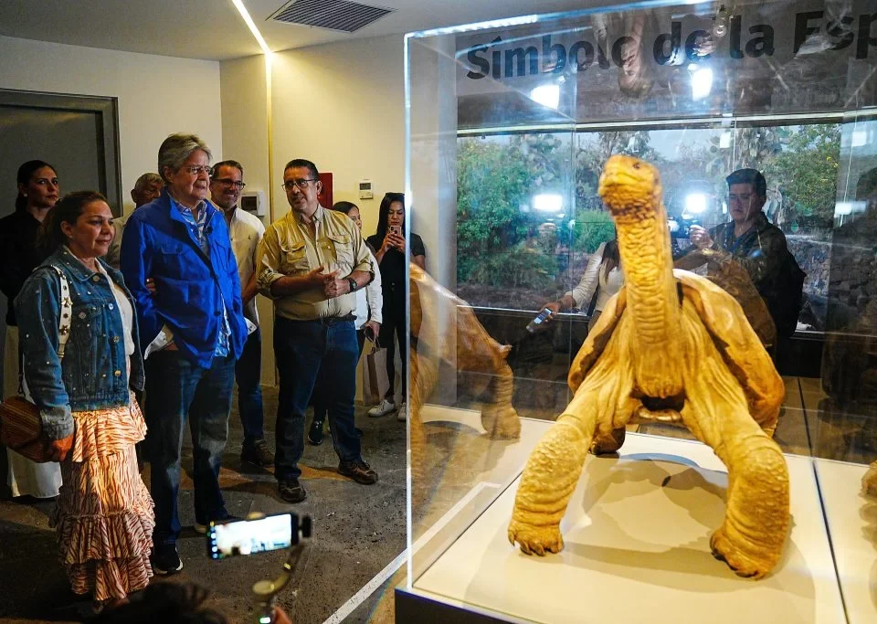 Re-opening of Lonesome George Exhibit