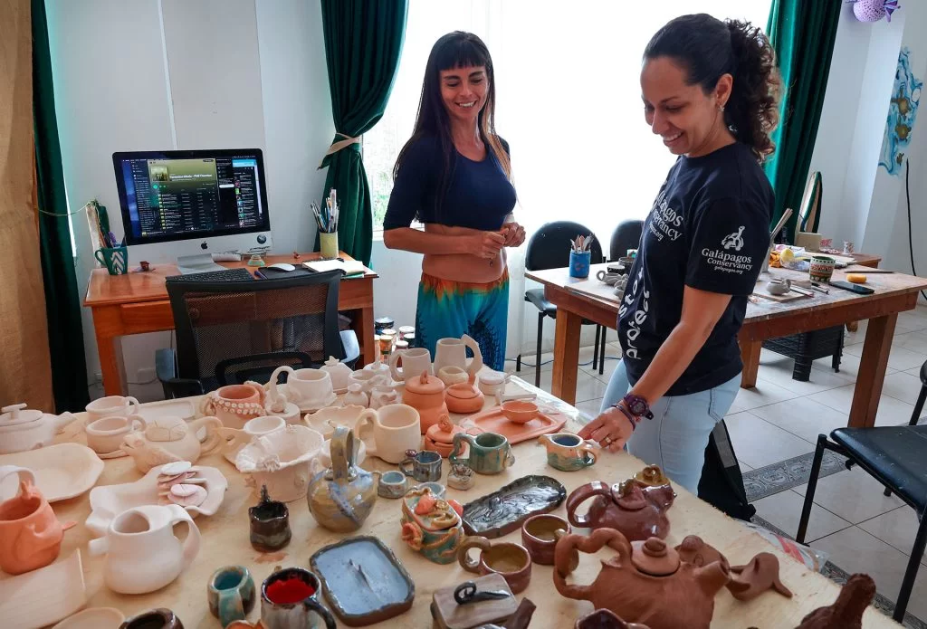 Reflecting Spirit Galapagos Islands Ceramic Artistry
