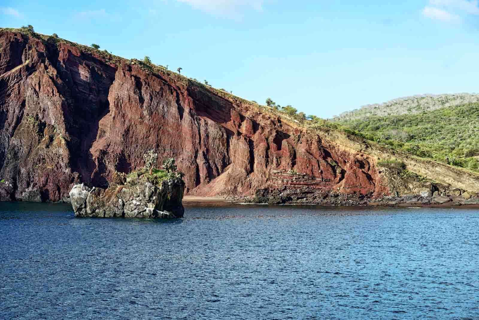 Bucaneer Cove on Santiago Island, Galapagos