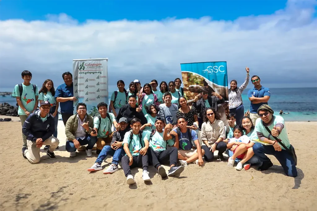 Young people from San Cristóbal